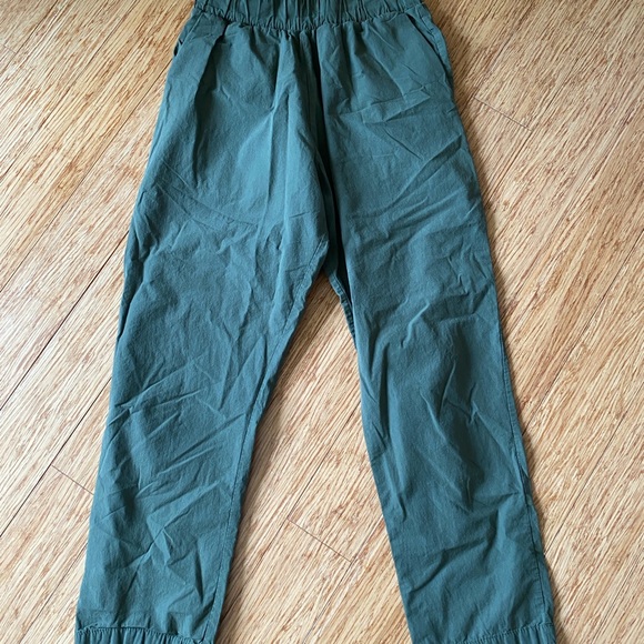 Stylish Olive Green Joggers for Women Organic Cotton - Picture 1 of 7
